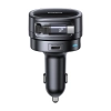 Ładowarka samochodowa Baseus PrimeTrip VR1 60W USB-A USB-C ze zwijanym kablem USB-C - czarna