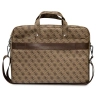 Guess Torba GUCB15P4TW 16 brązowy/ brown Saffiano 4G Triangle Logo