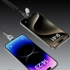 Kabel Dudao L20 Pro 4w1 USB-A / USB-C - Lightning / USB-C - czarny