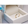 Pierścionek zaręczynowy brylantem 0,15ct złoto 750 Exclusive