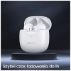 USAMS Słuchawki Bluetooth 5.0 TWS IA series bezprzewodowe biały/white BHUIA02 (US-IA04)