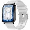 Smartwatch Gravity Biało z 2 Paskami do codziennego noszenia