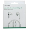 4smarts Słuchawki Melody Digital Basic   USB-C z przetwornikiem D/A biały/white 465590