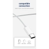 JELLICO słuchawki przewodowe EP3A USB-C z mikrofonem 1.2M Biały