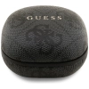 Słuchawki TWS ENC Guess 4G Classic Metal Logo czarny