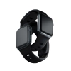 38/40/41/42 mm Black (small) - 3mk Silicone Watch Strap for Apple