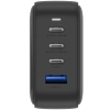 ENERGEA ład. siec. 1xUSB+3xUSB-CPD-PPS-QC 3.0 100W 3C1A czarny/black US+EU Travelite GAN100