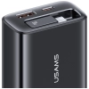 Ładowarka sieciowa USAMS Xiang Series    CC296 30W 1xUSB-C 1xUSB-A + kabel USB-C biały