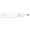Ładowarka sieciowa 4smarts PDPlug Slim   Dual 65W GaN 2xUSB-C biały