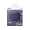 UNIQ etui Nexo AirPods Pro 2 gen + EarHooks Silicone (2022/2023) purpurowy/fig purple