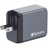 Verbatim Ładowarka sieciowa GaN 65W2xUSB-C/USB-A + Adapter EU/UK/US GNC-65 32201