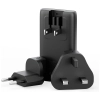 Ładowarka sieciowa Energea TravelWorld   Edge 65W 2xUSB-C PD/PPS/QC3.0 (US/UK/EU) grafitowy