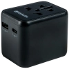 Verbatim Adapter podróżny EU/UK/US2xUSB-A/USB-C PD 20W UTA-02 czarny/black 49544