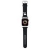 Karl Lagerfeld Pasek KLAWMSLKNK Apple Watch 38/40/41mm czarny/black strap 3D Rubber Karl Head