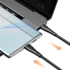 MCDODO KABEL ANDROID AUTO USB-C USB-C SZYBKIE ŁADOWANIE TYP C DO SAMSUNG 1M