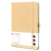Notes notatnik planer organizer z gumką Peterson A5 w linie elegancki