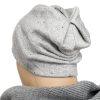 Czapka szara elegancka unisex do codziennego noszenia zapach