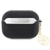 Guess GUAP2GLGSHK AirPods Pro 2 (2022/2023) cover czarny/black Glitter Flake 4G Charm