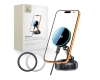 TECH-PROTECT V8 MAGNETIC MAGSAFE WINDSHIELD & DASHBOARD CAR MOUNT WIRELESS CHARGER 25W QI2.2 BLACK