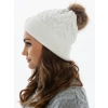 Czapka PTN HAT-06 biała elegancka do codziennego noszenia