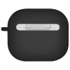 UNIQ etui Nexo AirPods 4 + Ear Hooks     Silicone czarny/black