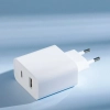 Ładowarka sieciowa Xiaomi Travel Charger Combo BHR4996GL USB-A / USB-C 33W PD - biała