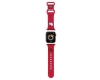 Hello Kitty Pasek HKAWMSCHBLR Apple Watch 38/40/41mm czerwony/red strap Silicone Kitty Head