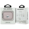 Etui Karl Lagerfeld Monogram Karl Head   do AirPods Pro 3 różowy