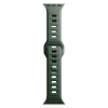 38/40/41/42 mm Dark Green (small) - 3mk Silicone Watch Strap for Apple