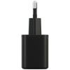 Ładowarka sieciowa Bazic Goport Velox    Kit 1xUSB-C 1xUSB-A GaN 35W z kablem plecionym czarny