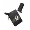 INNOSTYLE ZESTAW TORBA NA LAPTOPA 13 14 WODOODPORNA + ETUI NA GADŻETY CZARNA