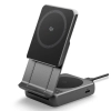 SPIGEN EF302MOQ ESSENTIAL 2IN1 MAGNETIC MAGSAFE WIRELESS CHARGER 25W QI2.2 BLACK