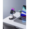 INNOSTYLE MAGSTATION ŁADOWARKA INDUKCYJNA 3W1 DO MAGSAFE IPHONE AIRPODS WATCH STACJA ŁADOWANIA CZARNA
