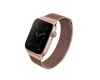UNIQ pasek Dante Apple Watch Series 1/2/3/4/5/6/7/8/9/SE/SE2 38/40/41mm Stainless Steel różwo-złoty/rose gold