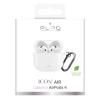 Puro Silicon Cover ICON for Airpods 4, white