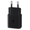 Ład. siec. Samsung EP-T1510XB 15WFast Charge + kabel USB-C/USB-C czarny/black