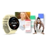 Smartwatch GIEWONT Ecru do codziennego noszenia i sportu