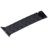 Pasek PITAKA Carbon Fiber Retro do Apple Watch 1/2/3/4/5/6/7/8/9/10/11/SE/SE 3/Ultra/Ultra 2/Ultra 3 czarno szary