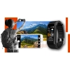 Smartwatch GIEWONT czarno pomarańczowy elegancki do noszenia