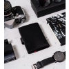 Skórzany portfel męski z zabezpieczeniem RFID Protect — Rovicky