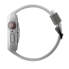 UNIQ pasek Monos 2in1 Apple Watch Strap+ Case Series 4/5/6/7/8/9/SE/SE2 44/45mm. szary/chalk grey