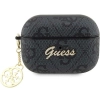 Guess GUAP2G4GSMK AirPods Pro 2(2022/2023) cover czarny/black 4G Charm Collection