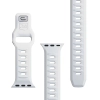42/44/45/46/49 mm White (big) - 3mk Silicone Watch Strap for Apple
