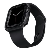 UNIQ etui Valencia Apple Watch Series4/5/6/7/8/9/SE/SE2 45/44mm. grafitowy/graphite