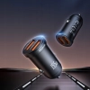 MCDODO MOCNA SZYBKA ŁADOWARKA SAMOCHODOWA DO TELEFONU MAŁA 2X USB 15,5W LED