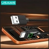 Kabel USAMS U92 18W USB-C do USB-A 1.2m  czarny