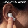 USAMS Słuchawki Bluetooth 5.3 TWSX-Don Series Dual mic ENC bezprzewodowe czarny/black BHUXD01 (SAMS-XD18)