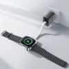 Ładowarka bezprzewodowa Acefast E21 5W do Apple Watch - srebrna
