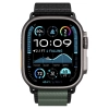 Pasek Pasek Spigen WBF1 na Apple Watch 44 / 45 / 46 / 49 mm - czarno-zielony