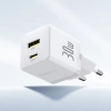 Ładowarka sieciowa Baseus Palm 30W USB-C USB-A - biała